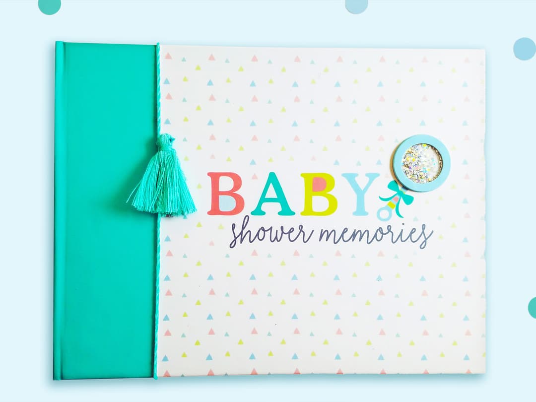 Baby shower book